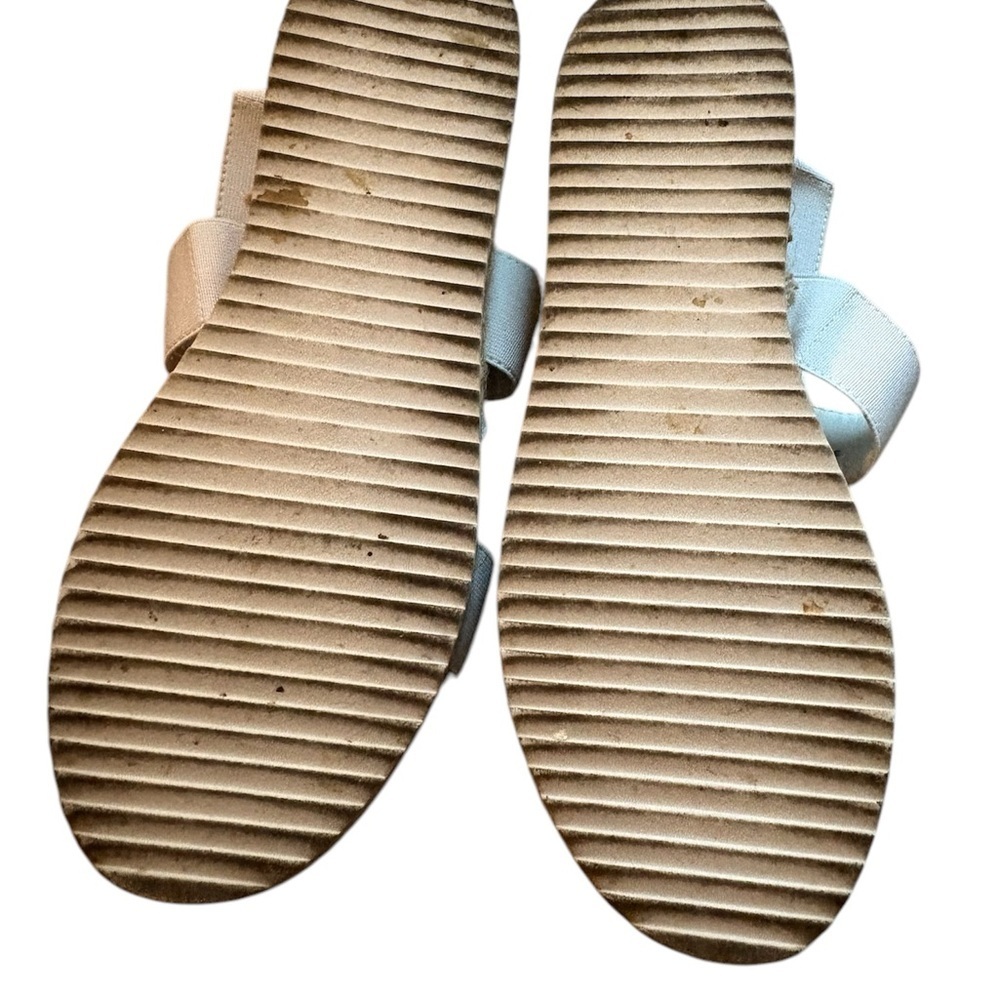 Madden Girl Womens Sandals Strap White Brown 7.5M - Picture 4 of 7